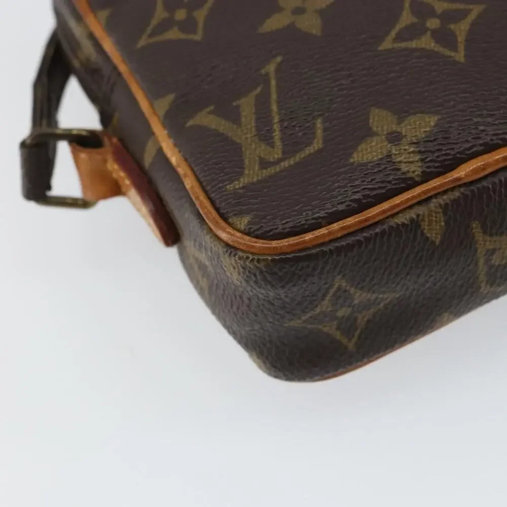 Louis Vuitton Monogram Mini Danube Shoulder Bag Brown